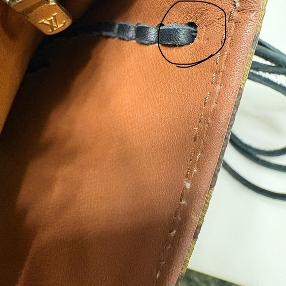 Louis Vuitton Brown and Black Fringe Crossbody Bag - Picture 7 of 9